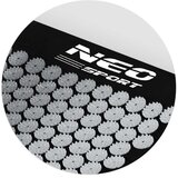 Neo-Sport NS-903 prostirka za akupresuru s bodljama, crna i srebrna | shoptok.hr