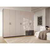 Mömax Garderobna Omara Mila, Kašmir, Antracit | Shoptok.si