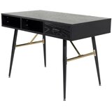 Venture Home radni stol Gold 110 &amp;times; 60 cm, crna Slike