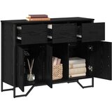  Kreveta s ladicama Crni hrast 97 x 32,5 x 74,5 cm | shoptok.hr