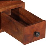  Stensko ogledalo s predali 60x33x90 cm masivni les akacija, (21826958) | Shoptok.si