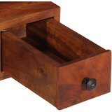  Zidno ogledalo s ladicama 60x33x90 cm puno drvo bagrem | shoptok.hr