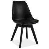  Stolica KRIS - crne noge - crna | shoptok.hr