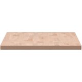 Stolna ploča 100 x 50 x 2,5 cm pravokutna od masivne bukovine | shoptok.hr