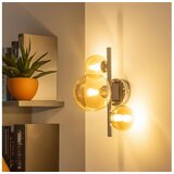 Brilagi - LED zidno svetlo MILLA 3xG9/3W/230V crni hrom/zlatna | Eponuda.com