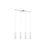 Eglo Pinto visilica/4 e27 4x60w krom/bistro/bijelo | shoptok.hr