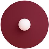 Thoro Bordo rdeča kovinska stenska svetilka ø 50 cm AKE – | Shoptok.si