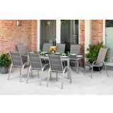Gardenson Vrtni Set Amalfi, 9-delni, Raztegljiva Miza Cene