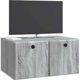 TV ormar za zid 59,5 x 41 x 30 cm Siva Sonoma Konstruirano drvo | shoptok.hr