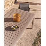 Kave Home Metalni vrtni stol 100x205 cm Brela &amp;ndash; Slike