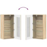 vidaXL Kabinetski zidni s policom Zidne sonoma hrast 55 x 29 x 100 cm | shoptok.hr