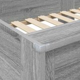  Postelja na vzkraj za otroke Siva Sonoma 90 x 200 cm, (5000137068) | Shoptok.si