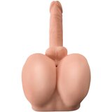 PDX Dirty Talk - realistični stokajoči penis dildo torzo masturbator (naravni) | Shoptok.si