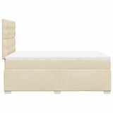  Krevet box spring s madracem krem 120 x 190 cm od tkanine | shoptok.hr