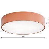  Spoljna plafonska svetiljka sa senzorom CLEO 3xE27/24W/230V, prečnik 40 cm, bakarna, IP54 | Eponuda.com