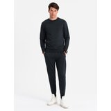 Ombre BASIC men's cotton sweatshirt set unbuttoned sweatshirt + joggers | shoptok.hr