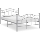  Posteljni okvir siv kovinski 120x200 cm | Shoptok.si