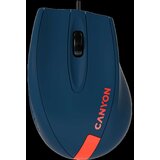 Canyon M-11 Wired Optical Mouse with 3 keys DPI 1000 With 1.5M USB cableBlue-Redsize 68*110*38mmweight:0.072kg | Eponuda.ba