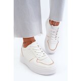 Kesi Women's Platform Sneakers White Tessama | shoptok.hr