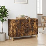  Kreveta Dimljeni hrast 89 x 34,5 x 60 cm Konstruirano drvo | shoptok.hr