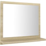 Kupaonsko ogledalo boja hrasta 40x10,5x37 cm konstruirano drvo | shoptok.hr