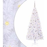  Umjetno božićno drvce s stalakom Bijelo 180 cm PVC i čelik | shoptok.hr