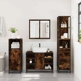vidaXL 3-dijelni set kupaonskog namještaja boja hrasta drveni | shoptok.hr