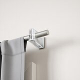 Umbra Jeklena karnisa z nastavljivo dolžino v mat srebrni barvi 107 - 305 cm Flute – | Shoptok.si