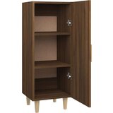  Komoda boja smeđeg hrasta 34 5x34x90 cm konstruirano drvo | shoptok.hr