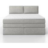 Bessagi Home Postelja Boxspring Mosamo, 180x200, Svetlo Siva | Shoptok.si
