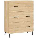  Visoka komoda hrasta sonome 69,5x34x180cm od konstruiranog drva | shoptok.hr