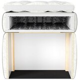 Bessagi Home Boxspring Postelja Rosa, Temno Siva, 140x200 | Shoptok.si