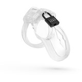 LOCKDOWN Chastity Cage Clear - Small Cene