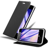 Cadorabo Ohišje, združljivo z Nokia Lumia 550 v klasična črna - Zaščitni ovitek z magnetnim zapiranjem, stoječo funkcijo in režo za kartice, (20561286) | Shoptok.si