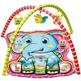 Magic Toys Slonja igralna preproga za dojenčke s plišastimi živalmi 72x65x47cm | Shoptok.si