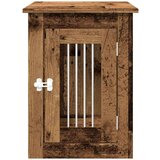 vidaXL Boks za psa starinski les 45x62x59 cm inženirski les | Shoptok.si