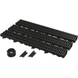 Alca garazni tuš kanalica set 3x 137x60x1000 sa plasticnom resetkom Cene