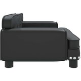 vidaXL Pasja postelja črna 70x45x30 cm umetno usnje | Shoptok.si