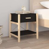 vidaXL Noćni ormarići 2 kom crni 42 x 38 x 45 cm od konstruiranog drva | shoptok.hr