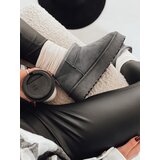 DStreet Botki damskie SNOWTRED szare | Shoptok.si
