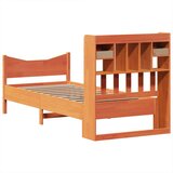  Okvir kreveta bez madraca voštano smeđi 75 x 190 cm od borovine | shoptok.hr