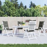  Jastuci za stolice 4 kom tamnosivi 120x50x7 cm od tkanine | shoptok.hr