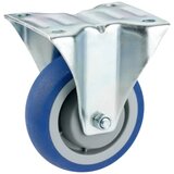 DÖRNER&HELMER Kotač fiksni 80X32mm, 105x85mm, 100 kg plavi | shoptok.hr