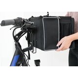 Trixie korpa za bicikl za psa profi 41x26x26 cm crna i siva | Eponuda.com