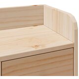 vidaXL Posteljni okvir brez vzmetnice 135x190 cm trdna borovina | Shoptok.si