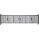  TV ormar 146 x 33 x 50 cm Siva Sonoma Konstruirano drvo - Siva Sonoma 146 x 33 x 50 cm | shoptok.hr