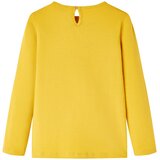  Dječja majica dugih rukava oker 128 | shoptok.hr