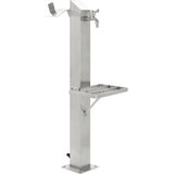  Vrtni stup za vodu od nehrđajućeg čelika četvrtasti 95 cm | shoptok.hr