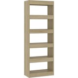 Maison Chic Knjižna omara - Knjižni regal sonoma hrast 60x30x166 cm iverna plošča, (21725171) | Shoptok.si