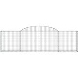  Lučne gabionske košare 6 kom 300x30x80/100 cm pocinčano željezo | shoptok.hr